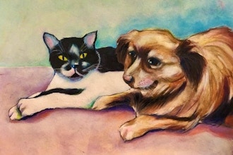 Painting + Drawing Animals for Teens (Ages 9-13)